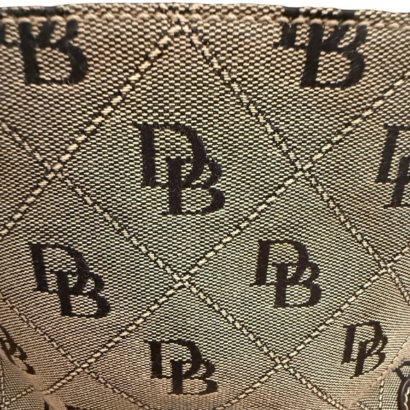 Dooney & Bourke Gray and Black Messenger Bag - Picture 15 of 15